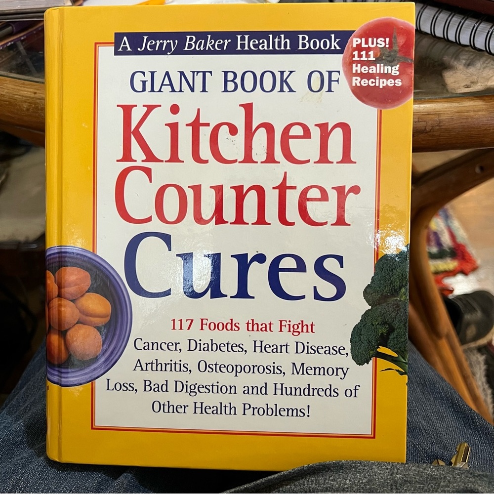 The Giant Book Of Kitchen Counter Cures Jerry Baker Health Book